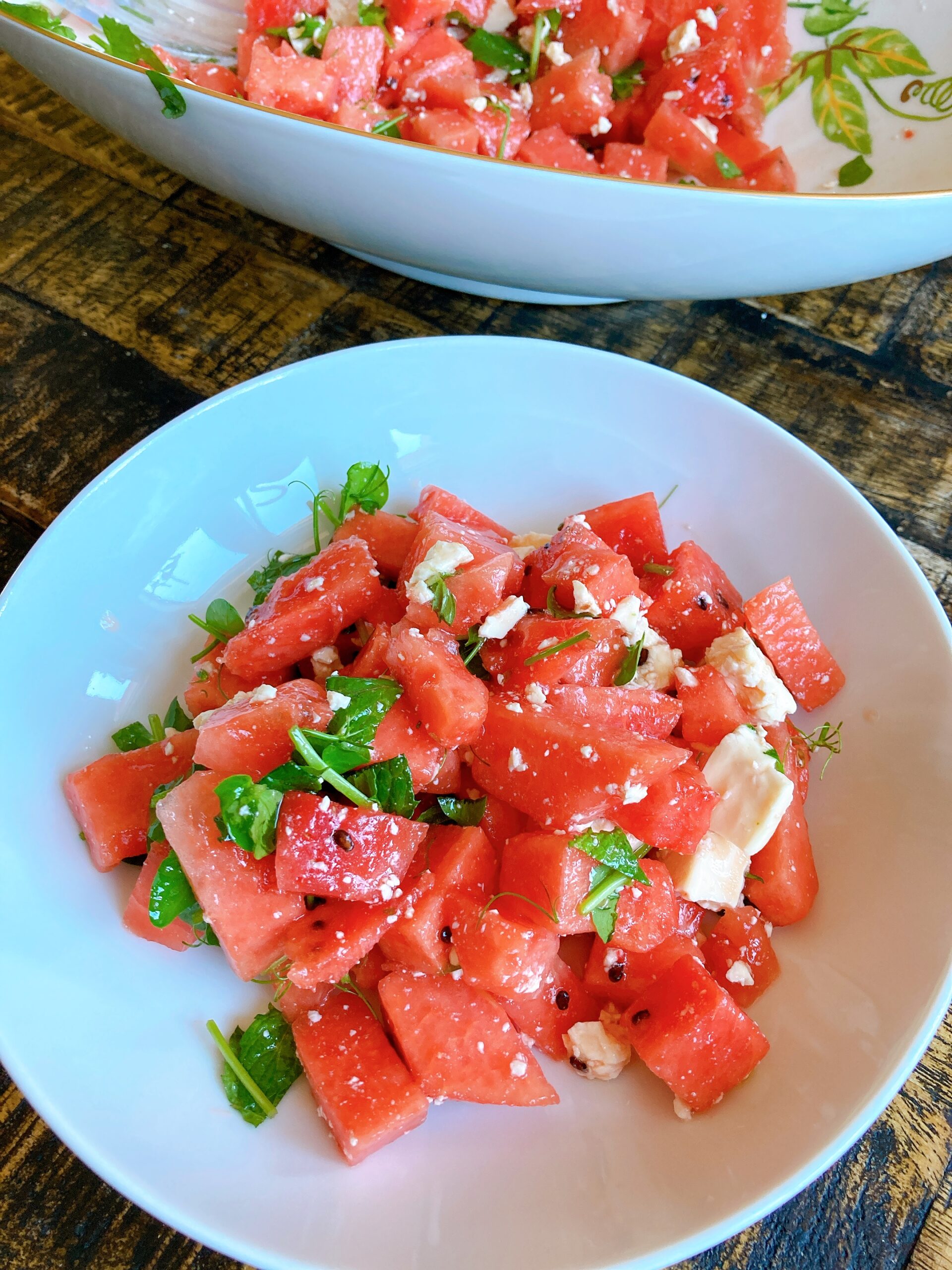 Melone-Feta-Salat – Kurhessenpalais